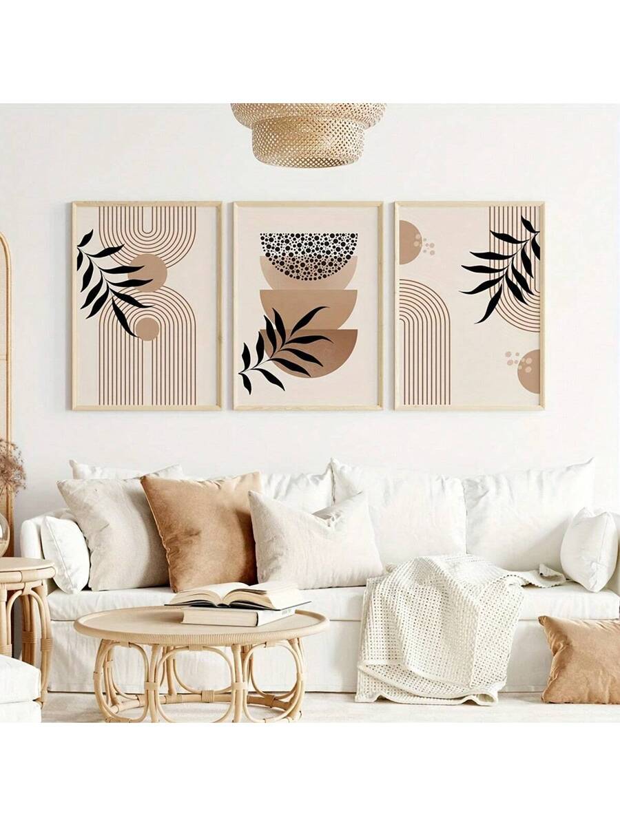Add a splash of whimsy to your space with this Bohemian Abstract Leaf Canvas Wall Art Set. Featuring vintage geometric patterns and playful leaf designs, it’s perfect for brightening bedrooms and dorm rooms alike. Let these vibrant canvases bring a touch of nature’s charm and artistic flair to your walls, creating a cozy, creative vibe wherever you hang them.