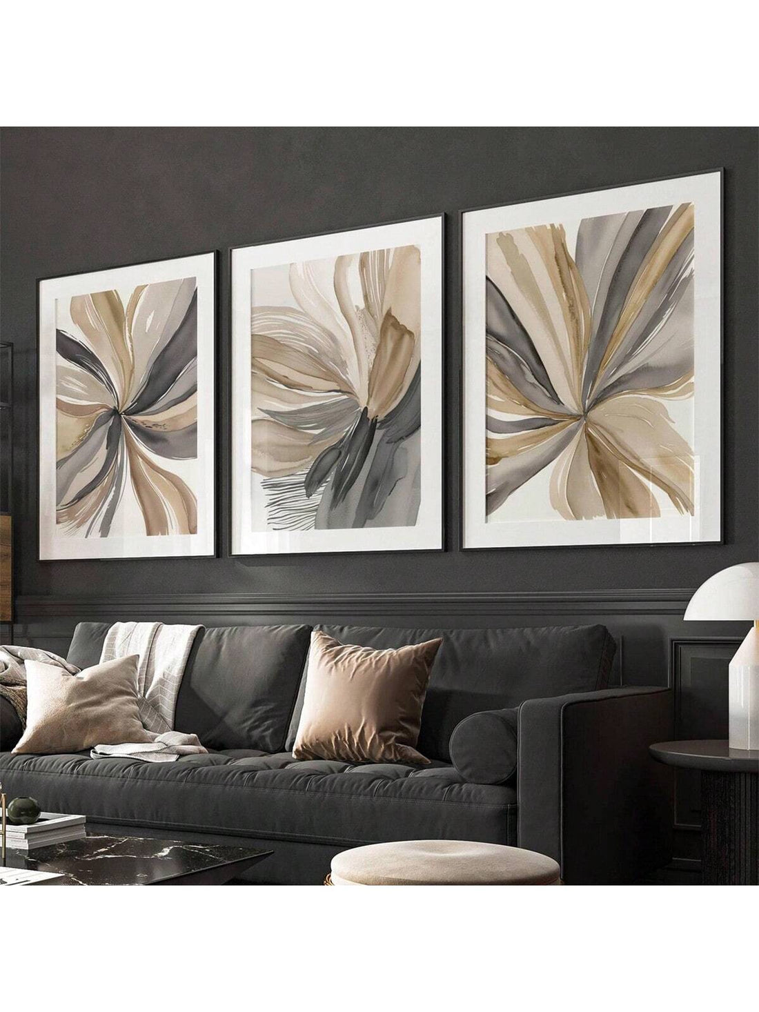Bring a splash of modern flair to your space with this playful 3-piece frameless canvas set. Featuring abstract designs that dance across each panel, this art trio effortlessly energizes any room. Lightweight and easy to hang, it’s the perfect way to add bold style without the fuss. Transform your walls and spark some smiles!