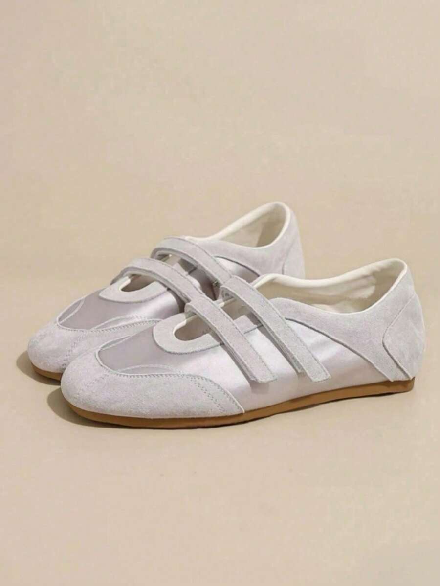 Step back in time with these charming retro red Mary Janes that blend vintage flair with modern comfort. Crafted from soft leather, these flat ballet-style shoes feature an adjustable hook and loop closure for a customized fit that moves with you throughout the day. Perfect for adding a pop of color to casual outfits, from weekend brunches to everyday adventures. Whether you're channeling 90s nostalgia or simply love a timeless silhouette, these versatile flats deliver effortless style without compromising 