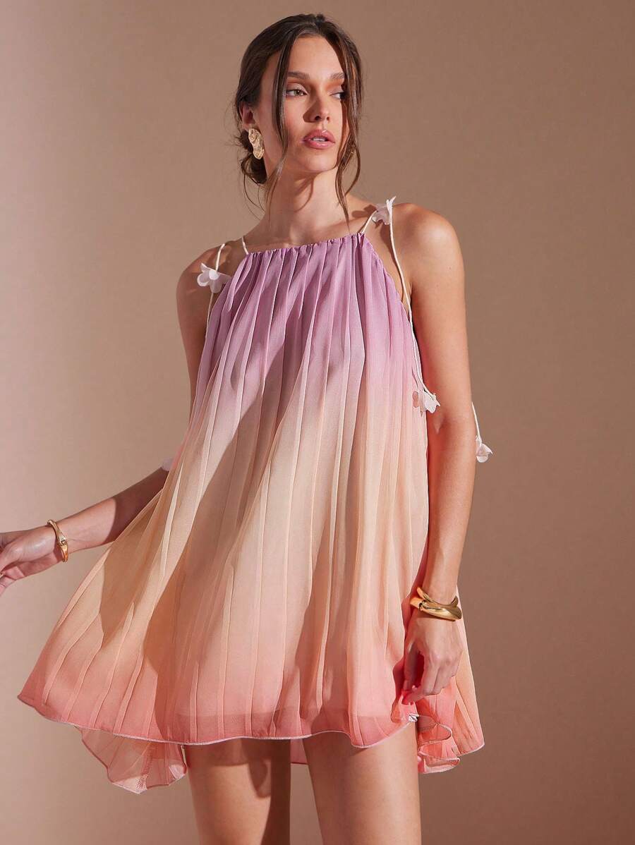 Turn heads this summer in our Elegant Ombre Color Mini Dress, designed to blend vibrant fading hues with a flirty, fun silhouette. Lightweight and breezy, it’s perfect for sun-soaked days or warm evening outings. Step out stylishly and let the colors do the talking!