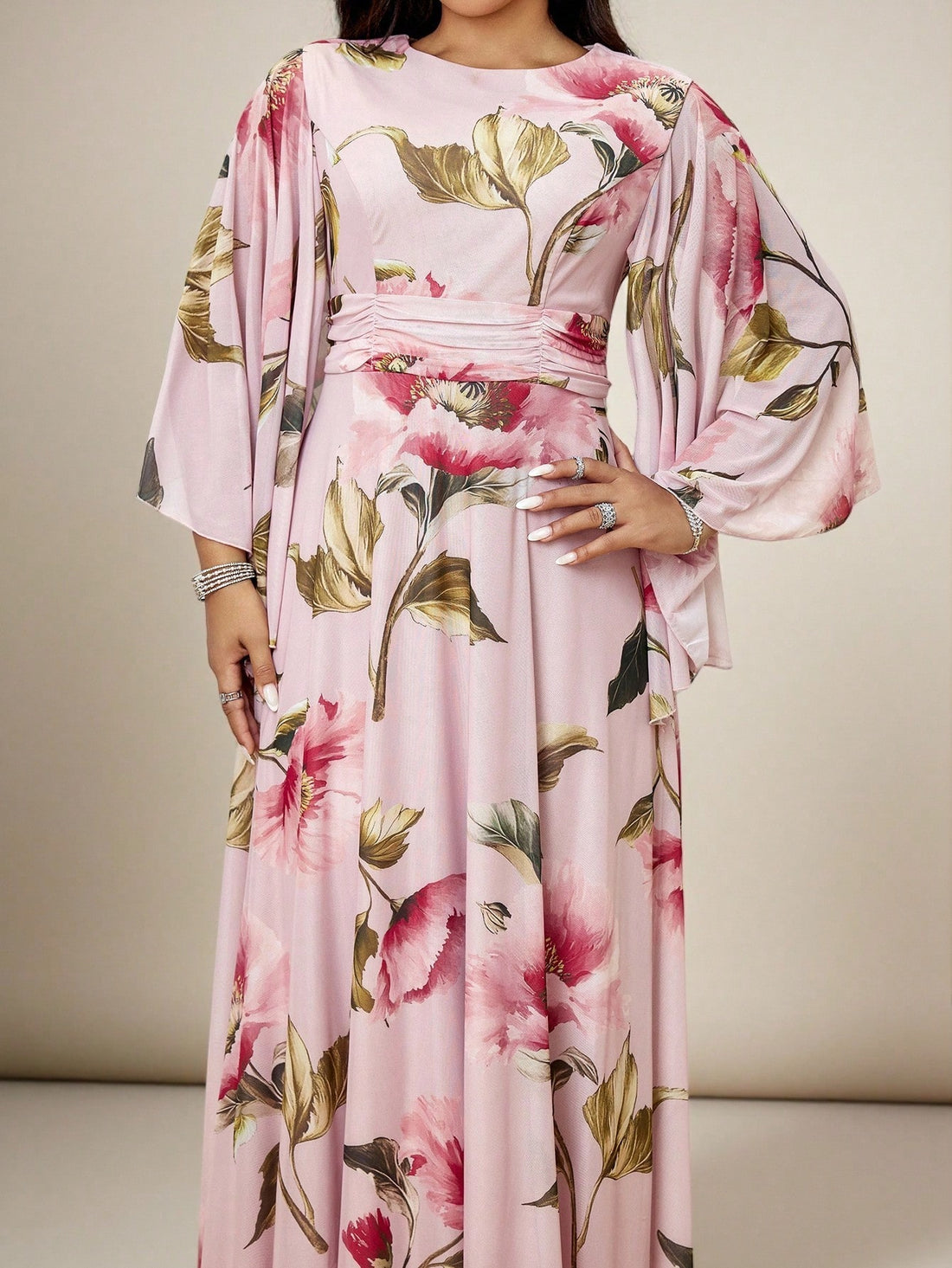 Step into sunny vibes with this chic plus size long sleeve summer dress! Designed for effortless style and all-day comfort, its breathable fabric keeps you cool while the flattering cut highlights your curves. Perfect for strolling the park or sipping lemonade with friends, this dress blends playful elegance with ease, making warm days your new favorite runway.