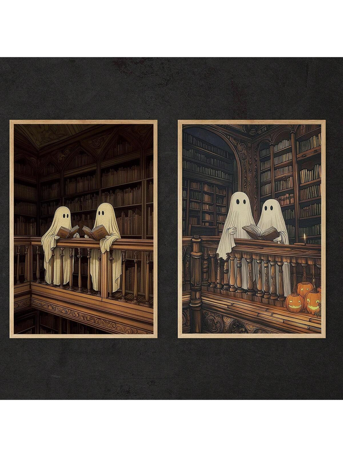 Bring a touch of spooky charm to any space with this Enchanting Fantasy Ghost Canvas Art Print. Perfect for adding a whimsical vibe to your home, office, or Halloween setup, this artwork blends classic ghostly allure with modern style. Its playful design invites curiosity and fun, making it a delightful conversation starter all year round.