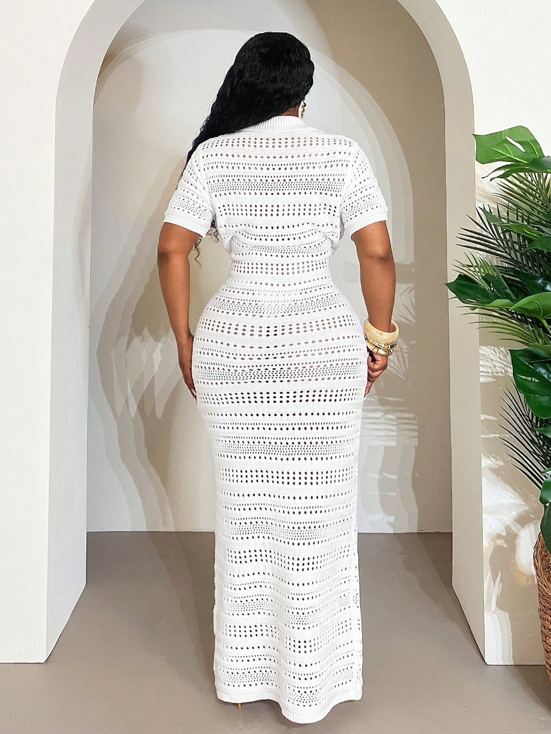 Step into sunny days with this Elegant Boho Chic Maxi Dress, perfect for spring and summer vibes. The lightweight fabric and charming hollow-out details keep you cool and comfy, while the flowing silhouette dances with every step. Whether you’re brunching with friends or enjoying a casual stroll, this dress brings effortless style and a sprinkle of playful charm to your wardrobe.