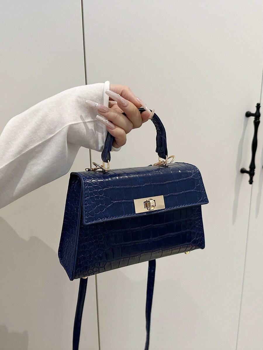 Image 7 - styled outfit of Stylish Mini Polka Dot PU Leather Clutch Handbag for Fashion-Forward Looks