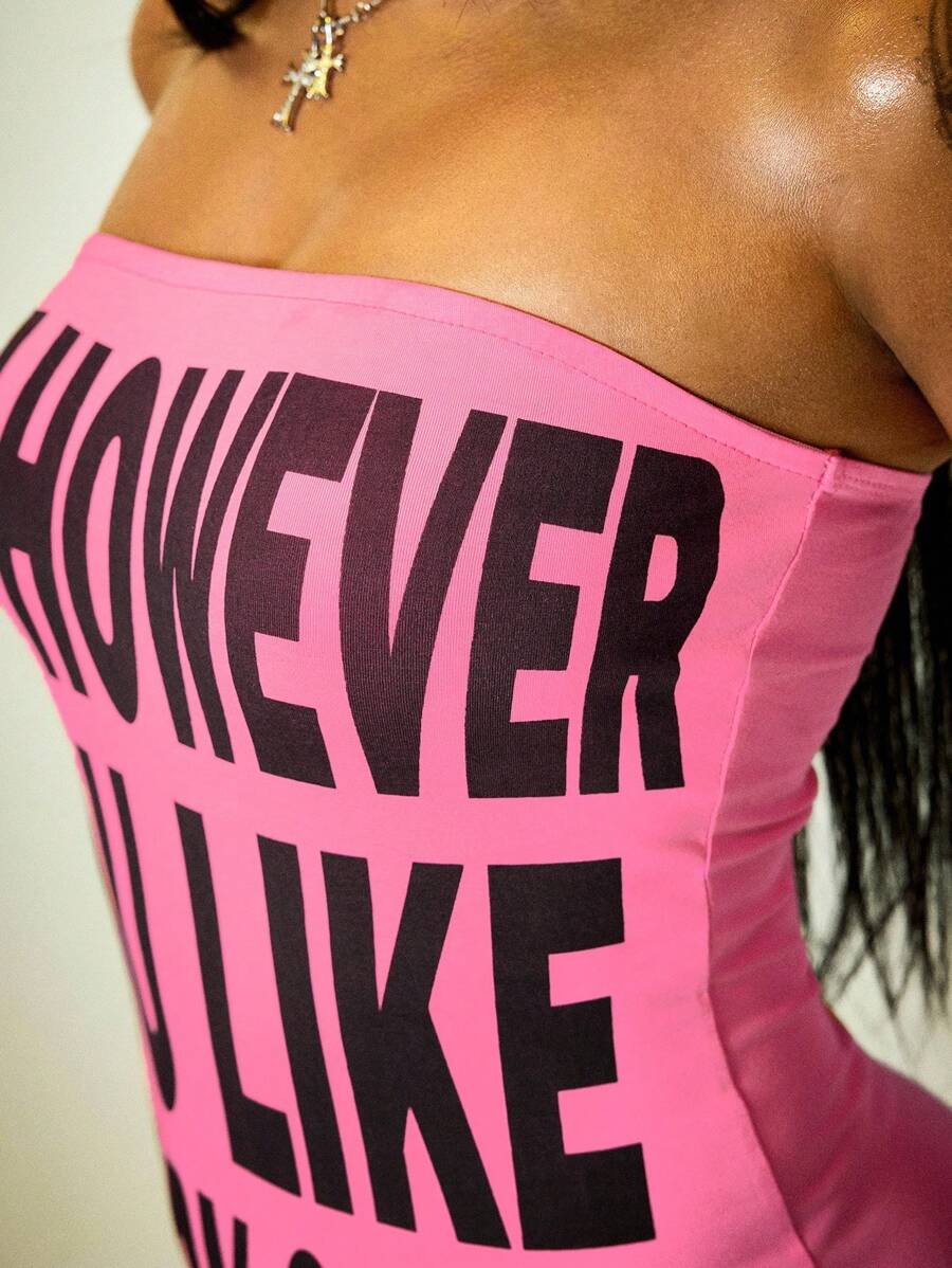 Embrace laid-back California style with this chic mini dress featuring a bold pink letter print. Perfect for trendy women who want to make a statement, this dress combines playful graphics with a flattering silhouette. The lightweight fabric keeps you comfortable through warm days and nights out. Pair it with sneakers for casual vibes or dress it up with heels for an evening look. A versatile wardrobe essential that captures effortless West Coast charm.