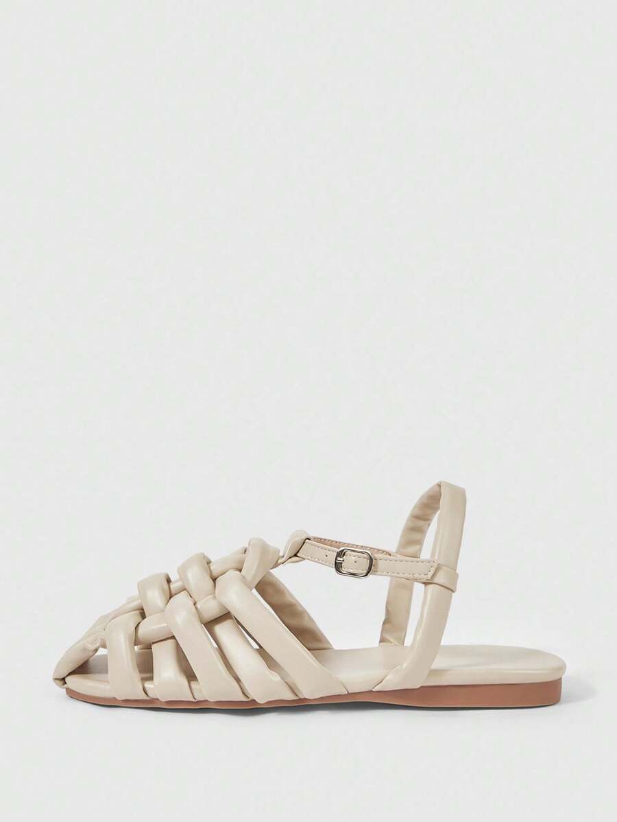 Step into summer fun with these Trendy Brown Hollow Woven Flat Sandals! Their retro Roman-inspired design adds a playful twist to any casual outfit, while the breathable woven pattern keeps your feet cool all day. Perfect for strolls in the park or weekend adventures, these flats combine style and comfort effortlessly.