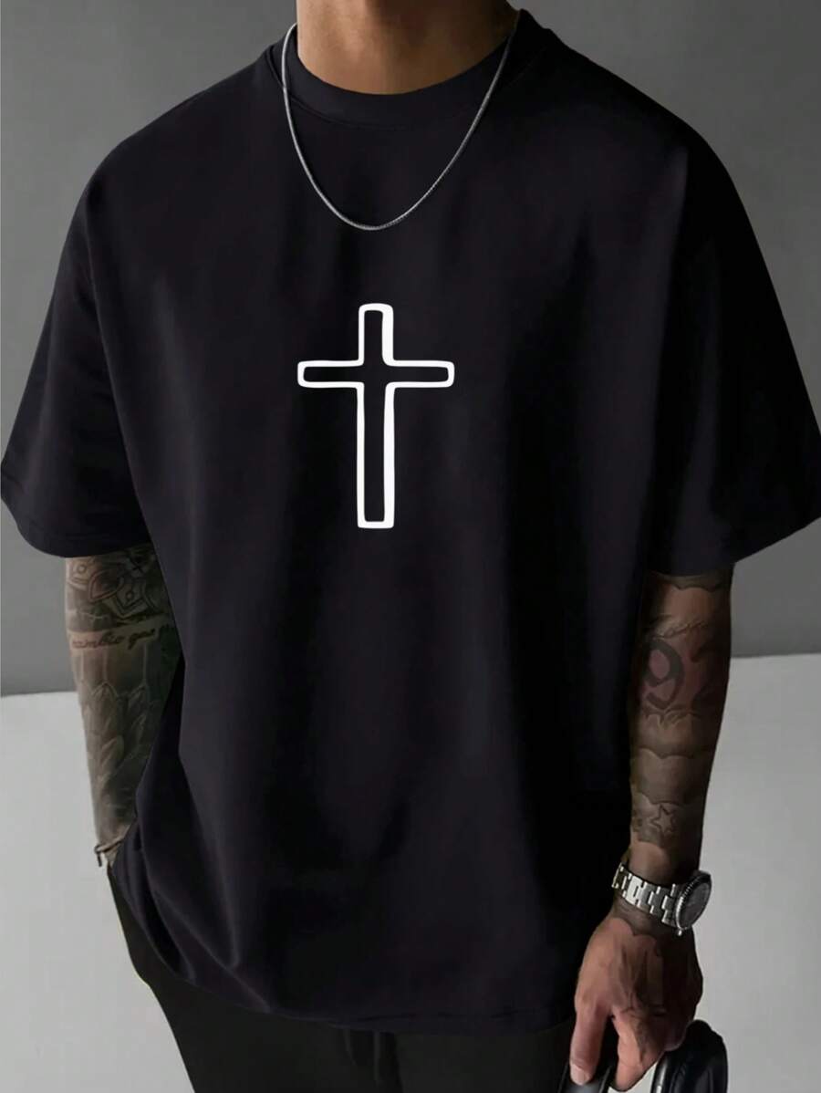 This Unisex Cotton Jesus Cross Graphic T-Shirt blends comfort with a splash of faith-inspired style. Crafted from soft cotton, it’s perfect for showing off your beliefs while staying casual and cool. Whether you're gifting it to someone special or treating yourself, this tee adds a playful spiritual vibe to any wardrobe. Perfect for him, her, or anyone who loves a comfy, meaningful look!