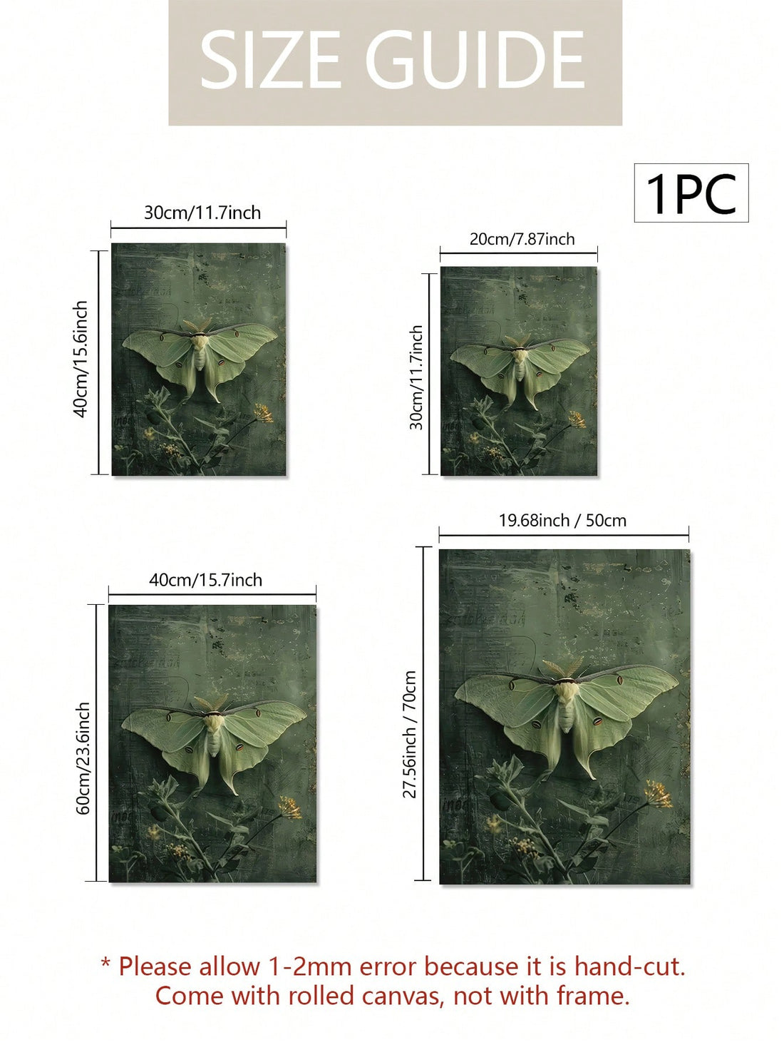 Bring a touch of whimsy to your space with this Vintage Botanical Butterfly Art Print. Perfect for adding a cottagecore charm, it brightens living rooms and bathrooms alike with delicate butterfly details and soft botanical hues. Let nature’s gentle beauty flutter into your home décor!