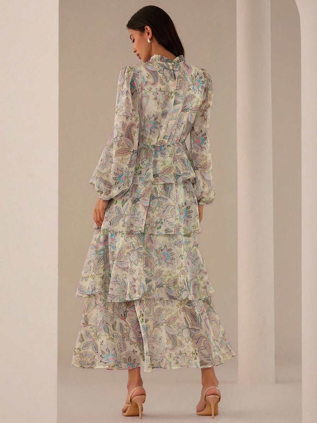 Step into sunshine and style with this Elegant Spring-Summer Maxi Dress. Featuring romantic floral ruffles and a flattering tie waist, it’s perfect for beach days or vacation strolls. Light and breezy, it moves with you, adding a playful touch to your warm-weather wardrobe. Embrace effortless elegance wherever your adventures take you!