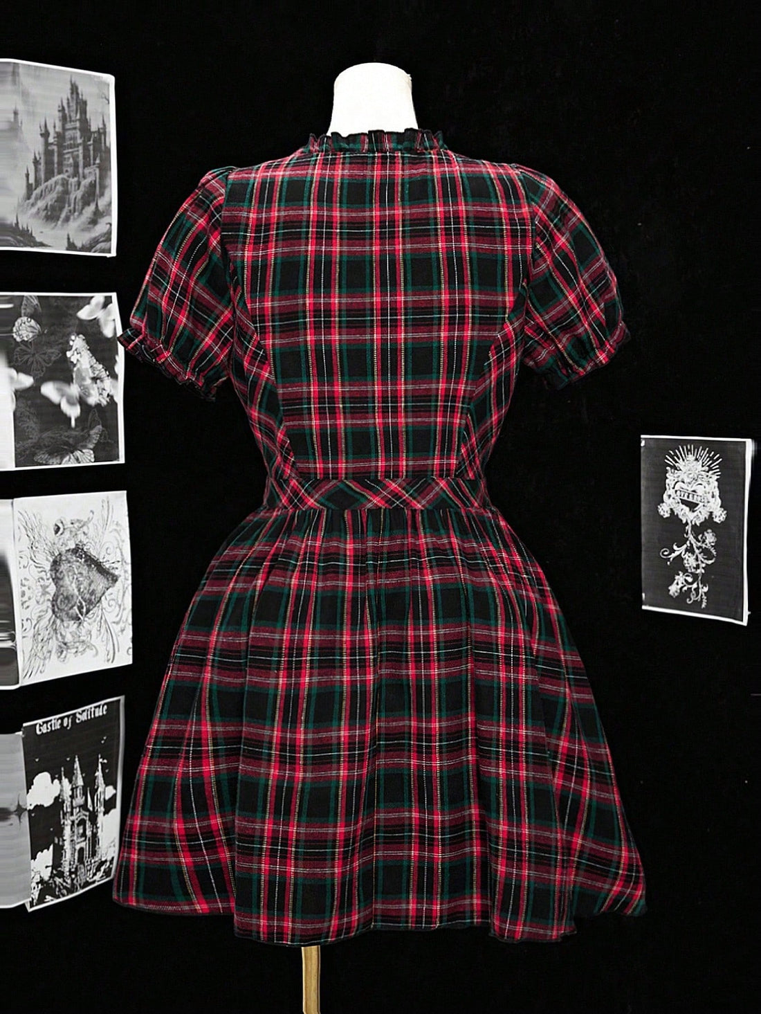 Step into summer with this playful plus size checkered dress, featuring charming ruffle trim and short puff sleeves. Its breezy design keeps you cool while adding a flirty touch to your look. Perfect for sunny days and casual outings, this dress combines comfort and style effortlessly.