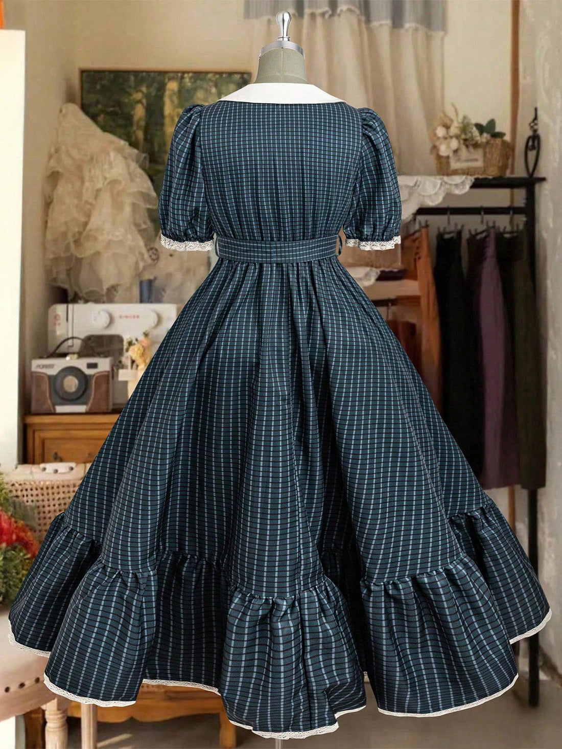 Step out in style with this Chic Plus Size Colorblock Plaid Dress, featuring charming puff sleeves and a unique patchwork design. The playful mix of plaid patterns and bold colorblocking gives you a fun, fresh look, while the flattering fit celebrates your curves with confidence. Perfect for turning heads and embracing your vibrant personality wherever you go!