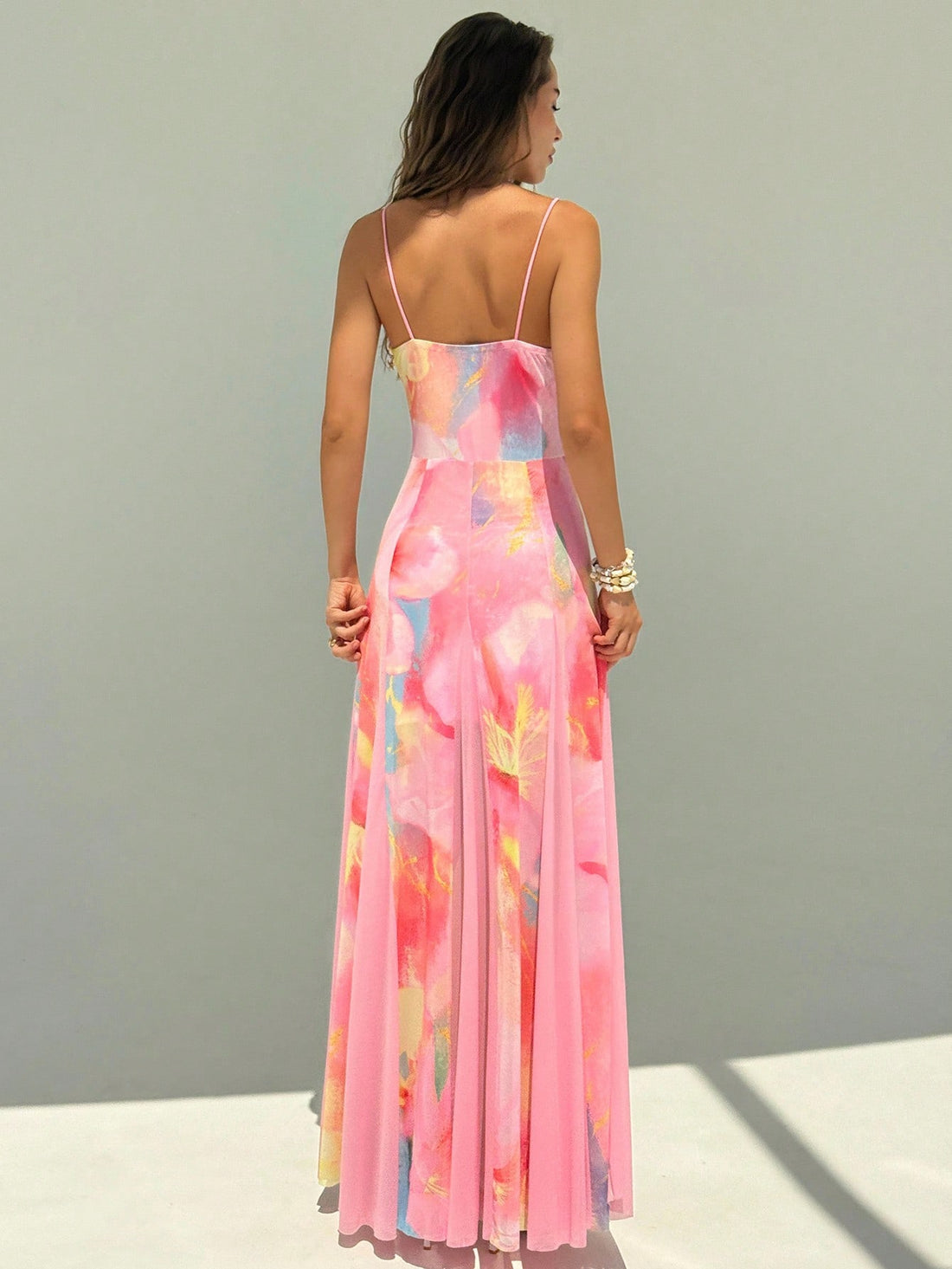 Twirl into romance with this enchanting boho floral maxi dress, designed to make every moment feel like a dreamy getaway. The flowing silhouette drapes beautifully while the delicate ribbon waist cinches just right, creating an effortlessly elegant look. Perfect for beach strolls, sunset dinners, or those Instagram-worthy vacation snapshots. Whether you're exploring exotic destinations or simply daydreaming of adventure, this dress brings that carefree, wanderlust-filled spirit wherever you go. Comfort meet