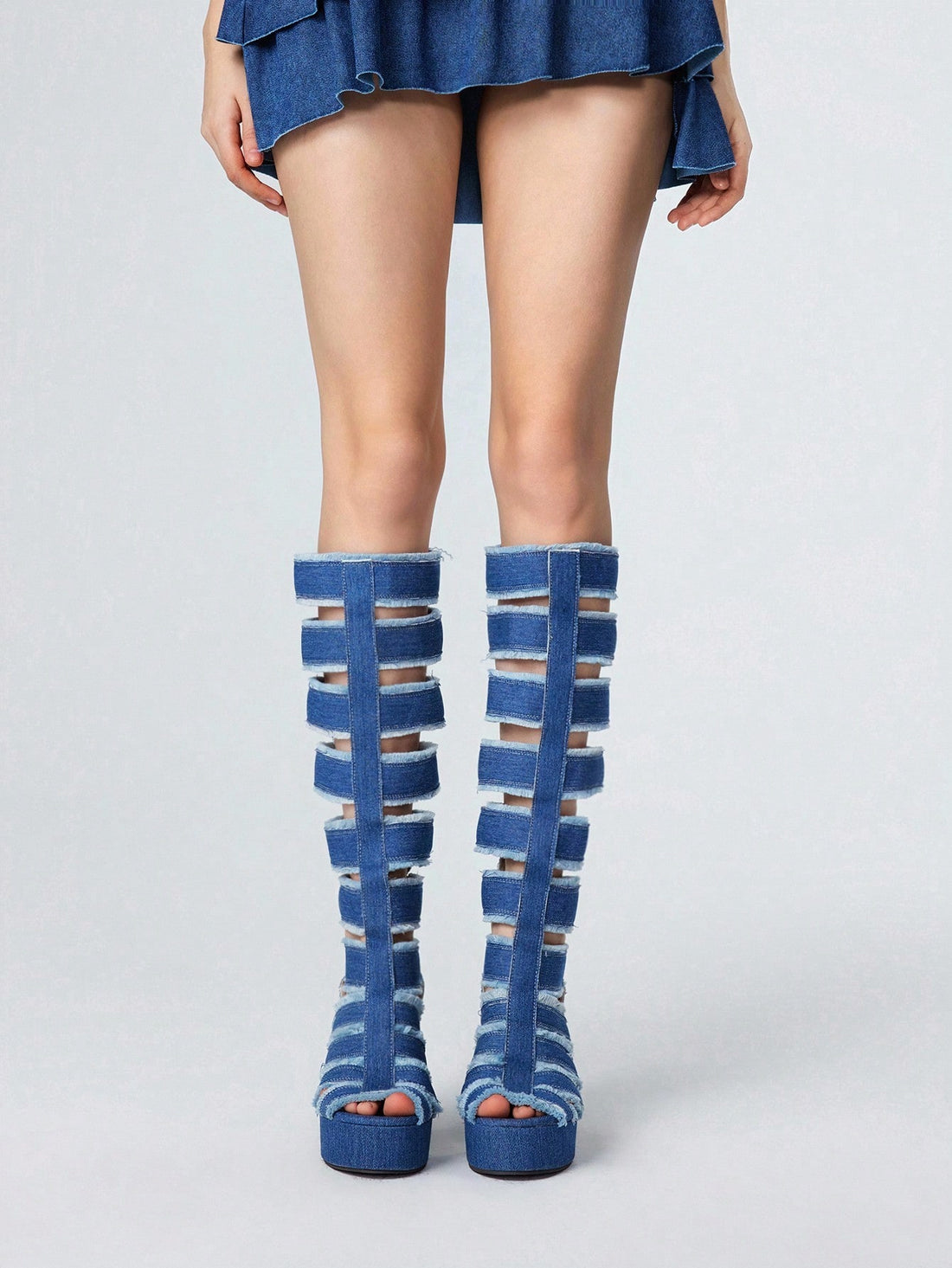 Step into spring and summer with these Trendy Kawaii Open-Toe High Heel Boots in a vibrant blue! Perfect for adding a playful pop of color to any outfit, these boots combine cute charm with stylish flair. The open-toe design keeps your feet cool while the high heels elevate your look for any occasion. Embrace fun fashion and stand out with every step you take!