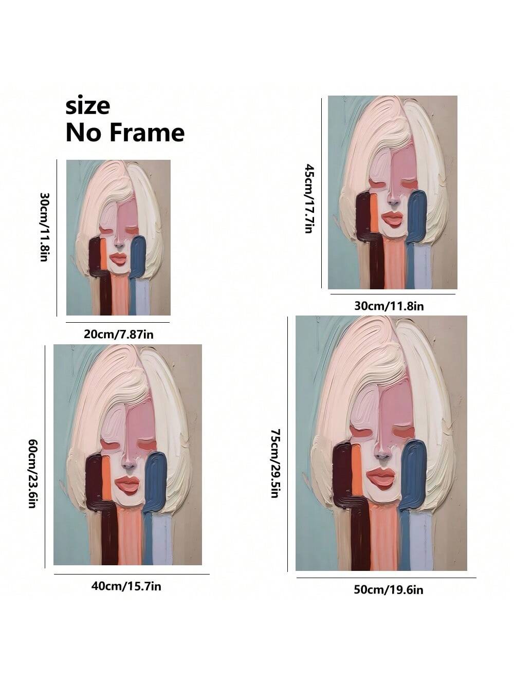 Transform your space with this Large-Scale Modern Mural featuring rich artistic textures on waterproof canvas. Perfect for brightening up your home or office, it adds a splash of creativity wherever it hangs. Durable and easy to care for, it also makes a fun and unique gift for holidays or special occasions. Let your walls tell a story with this vibrant, playful piece!