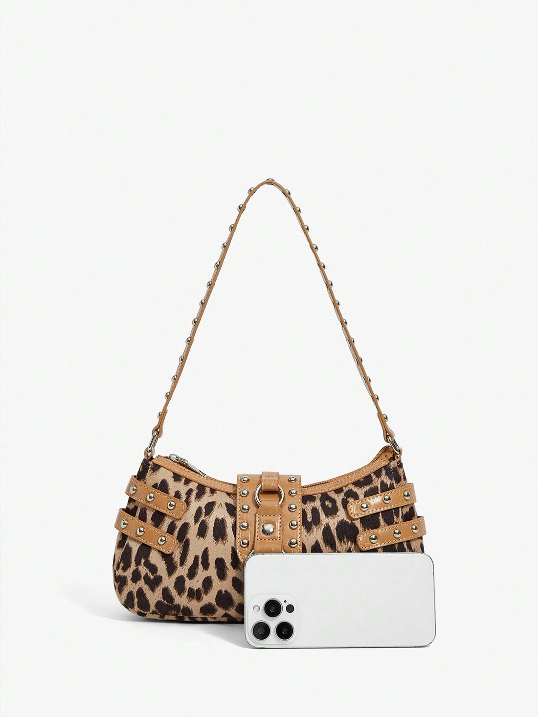 Add a wild touch to your daily style with this chic leopard print hobo bag. Crafted from soft suede, it’s perfect for the office, your daily commute, or casual hangouts. Spacious yet stylish, it holds all your essentials while turning heads wherever you go. Embrace effortless elegance with a playful edge!
