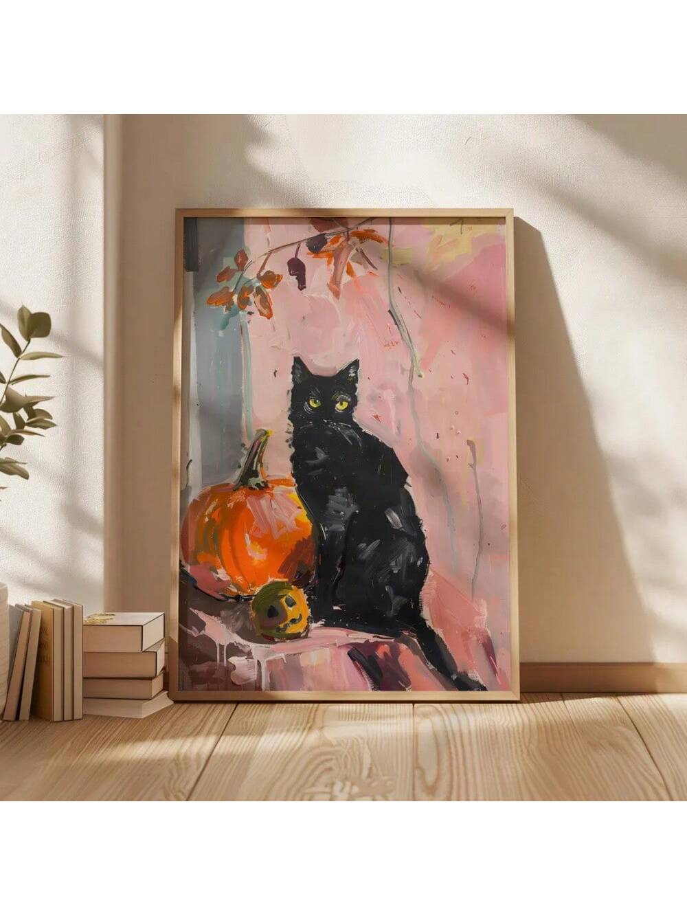 Celebrate Halloween with a playful twist using this Chic Vintage Halloween Artwork set. Featuring three charming prints of girly pumpkin pies, these vintage-inspired designs add a fun and festive touch to your seasonal decor. Perfect for brightening up any room with a sweet, nostalgic vibe that captures the spirit of fall in a stylish way.