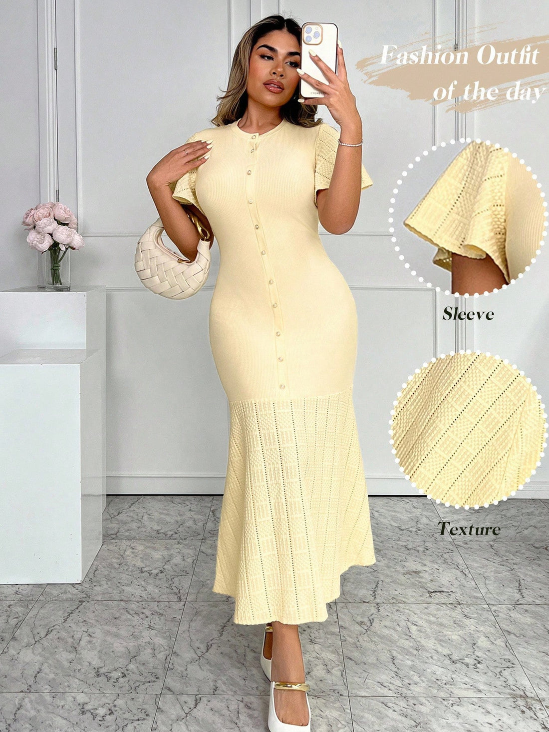 Bring a splash of sunshine to your wardrobe with this Chic Vintage Yellow Spliced Dress! Its playful spliced design combines classic charm with a fresh twist, creating a timeless look that turns heads. Perfect for lively brunches or dancing the night away, this dress lets you celebrate your unique style with effortless flair. Step out confidently and let your vintage vibes shine bright!