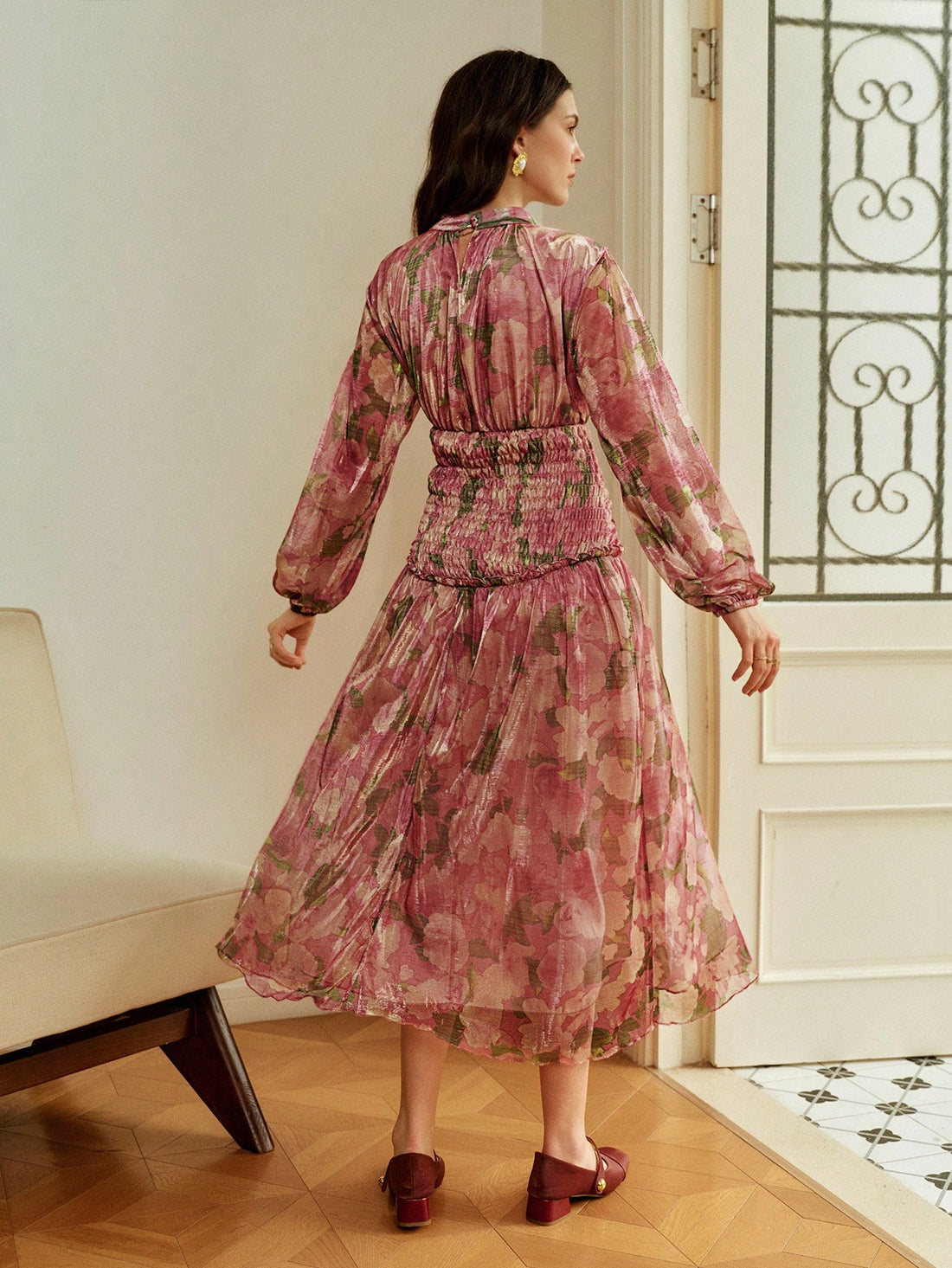 Step out in style with this Elegant French Maxi Dress, designed to charm your spring and autumn wardrobe. Its flowing silhouette is perfect for vacations, parties, and those special moments when you want to feel effortlessly chic. Embrace the season with a dress that moves with you and adds a dash of French flair to every occasion.