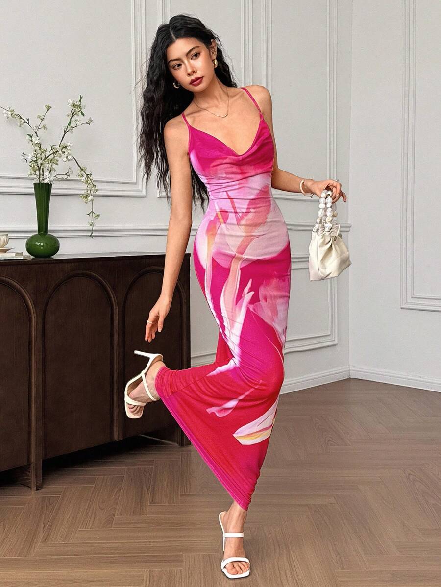 Turn heads and steal the spotlight in this Elegant Romantic Plunging Neckline Dress. Designed to highlight your silhouette with a daring neckline, this dress brings a playful yet sophisticated charm to any special occasion. Whether it’s a gala, date night, or celebration, feel confident and effortlessly stylish as you make unforgettable memories.