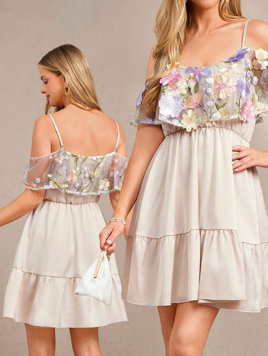 Step into the spotlight with this Elegant Ruffle Satin Mini Dress, designed to make your summer and birthday celebrations extra special. The silky satin fabric hugs you in all the right places, while playful ruffles add a flirty, fun touch. Lightweight and breezy, it’s your go-to for sunny days and lively nights, blending comfort with irresistible charm. Let every moment be a celebration in this stunning mini dress.