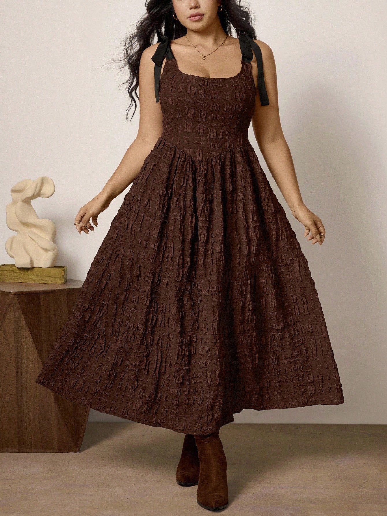 brown suede dress plus size Gorgeous Spring Faux Suede Shirt Dress for Plus Size