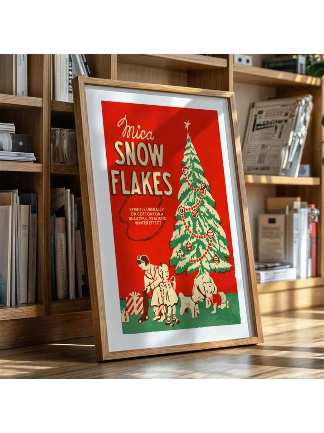 Transform your space into a holiday wonderland with this charming 3-piece retro Christmas art print set. Each print captures the nostalgic warmth of vintage holiday aesthetics, featuring classic festive imagery that brings instant cheer to any room. Perfect for creating a gallery wall or adding personality to your entryway, bedroom, or living space, these prints celebrate the magic of the season with timeless style. Easy to frame and display, they're an affordable way to spread holiday joy throughout your h
