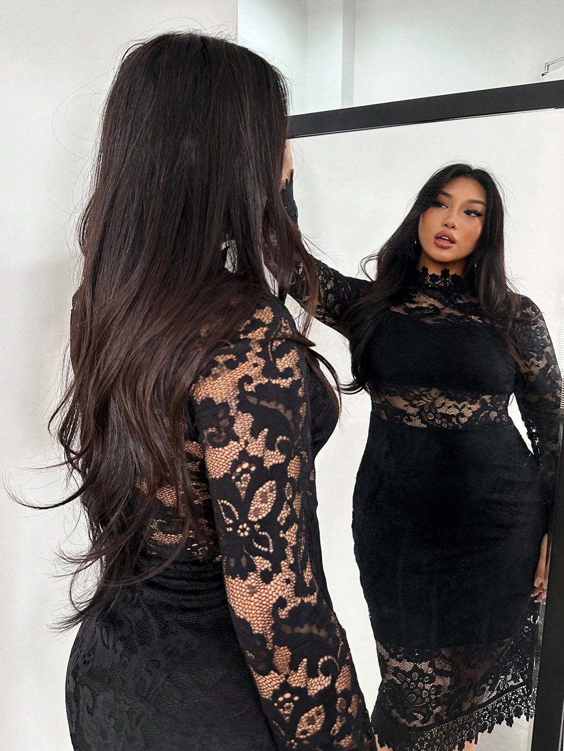 Discover timeless sophistication with this Elegant Plus Size Lace Summer Dress, perfect for weddings and special occasions. Crafted from delicate lace, it offers breathable comfort and a flattering silhouette tailored for plus sizes. Available in romantic white and classic black, this dress combines elegance with versatility, ensuring you look and feel confident at every event. Ideal for warm weather, its lightweight design keeps you cool while exuding refined style.