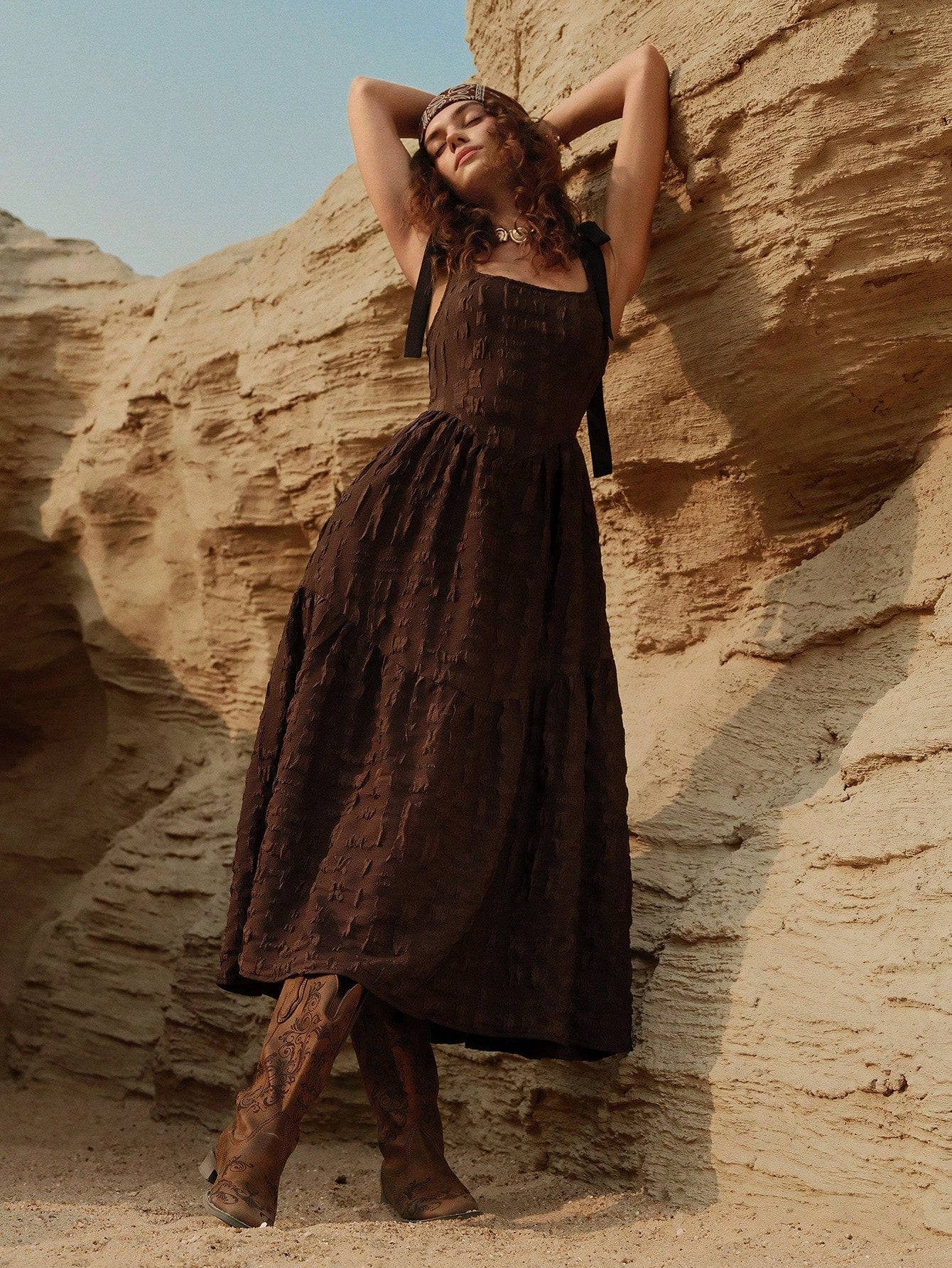 plus size brown suede dress Chic Plus Size Autumn Brown Suede Dress for Holidays & Everyday Elegan Canary Houze