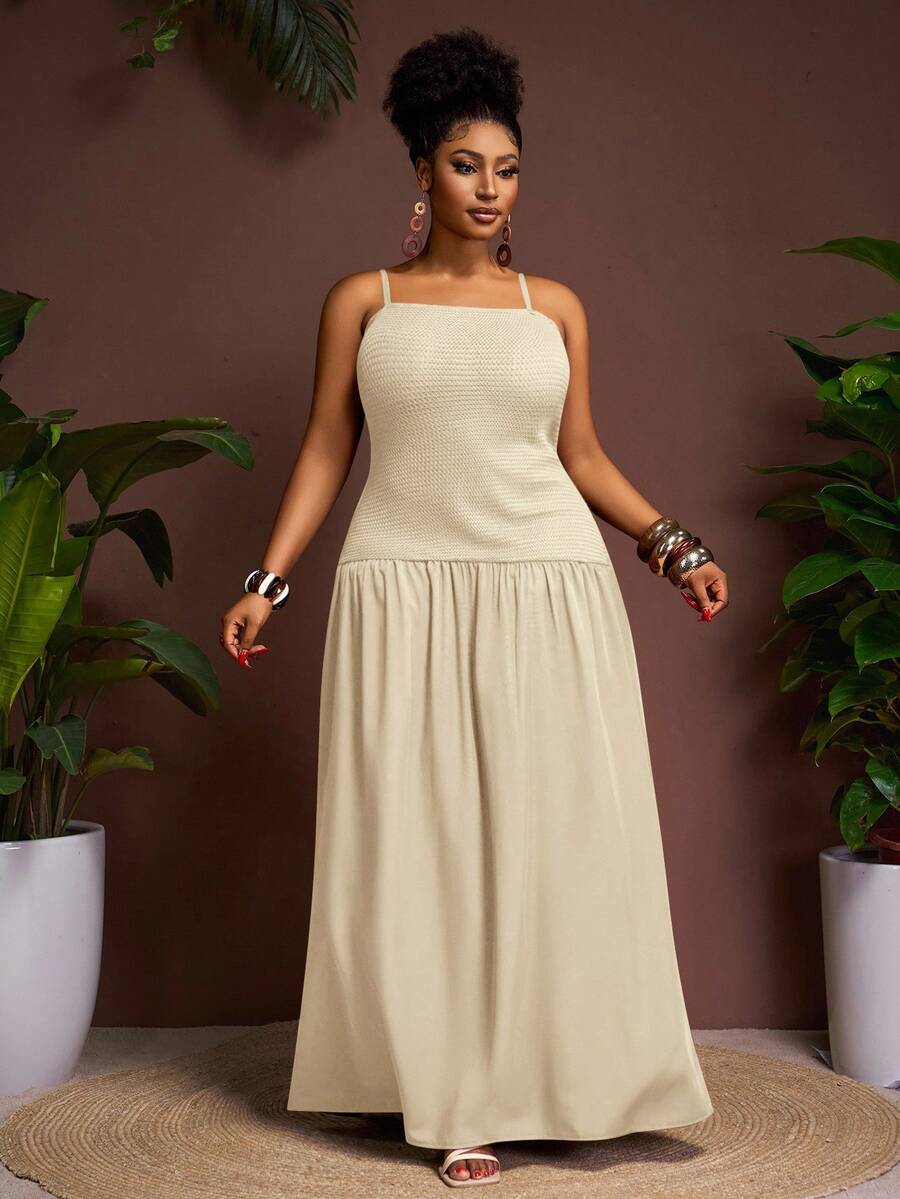 Step into spring with the Veslaya 2025 Elegant Plus Size Maxi Dress! This playful brown bodycon features a flirty hollow-out texture that adds just the right touch of charm. Designed to hug your curves comfortably, it’s perfect for casual outings or sunny weekend adventures. Embrace effortless style and confidence with this must-have dress that celebrates you!