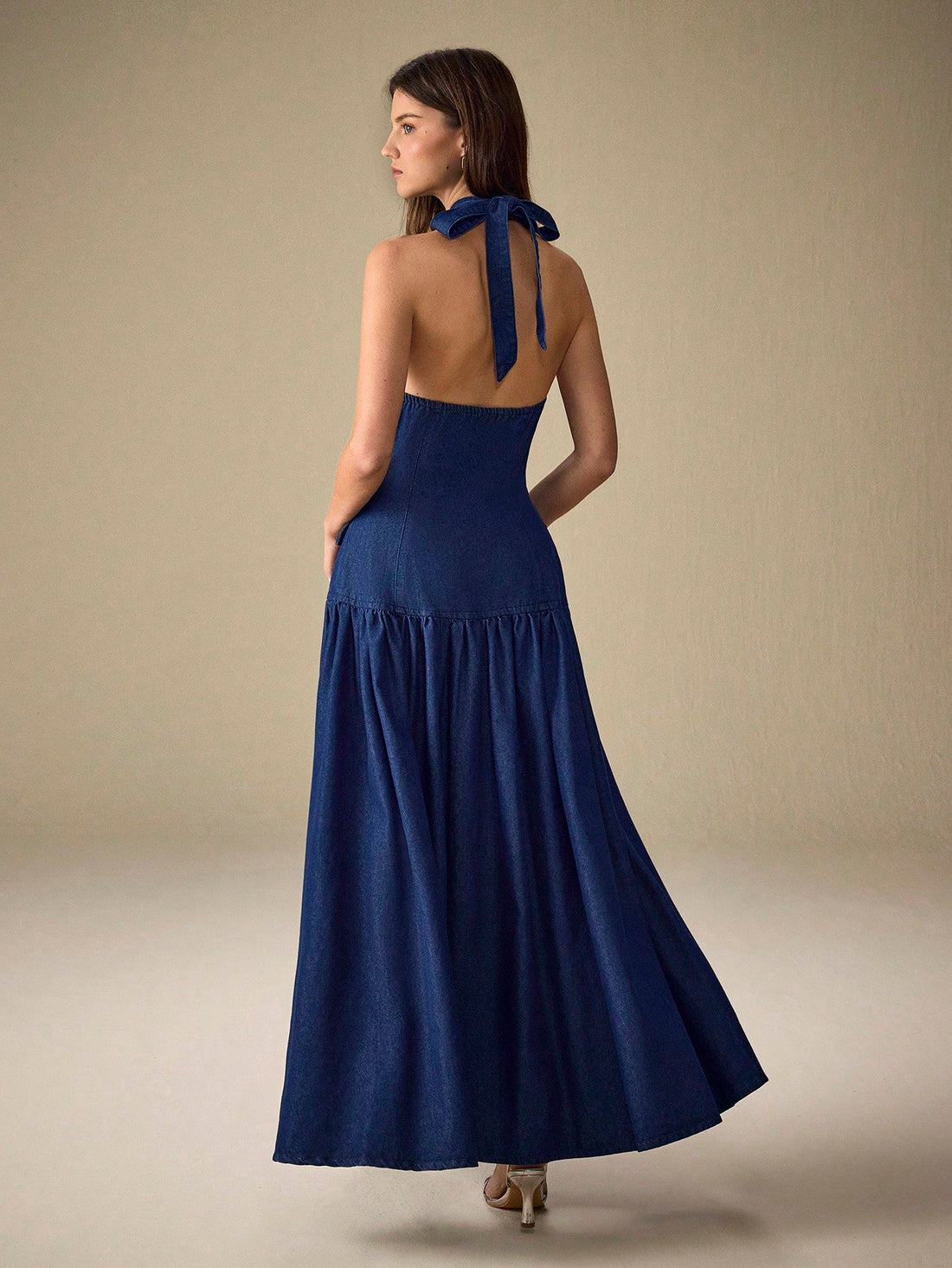 Slip into effortless style with this chic denim dress that's perfect for everything from coffee dates to night-out adventures. The timeless denim fabric pairs beautifully with sneakers for a laid-back vibe or dress it up with heels for an evening out. With its flattering silhouette and versatile design, this wardrobe essential transitions seamlessly from day to night. Whether you're heading to brunch or hitting the town, this dress proves that casual never looked so good. A true closet staple that works as 