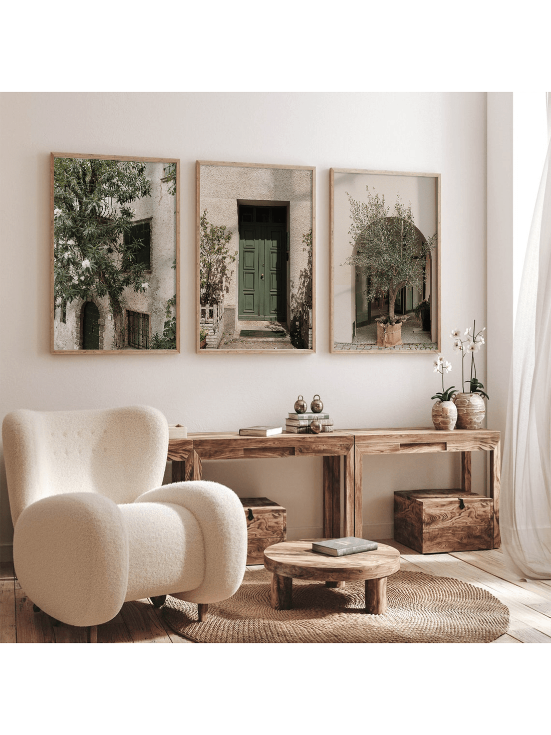 Transform your walls into a window to Italy's most iconic landscapes with this stunning canvas prints set. Each piece captures the essence of Italian cityscapes through clean lines and a minimalist aesthetic that whispers sophistication without shouting for attention. Perfect for adding European charm to your home office, living room, or bedroom, these nature-inspired artworks blend seamlessly with modern décor while sparking conversations about wanderlust and design. Whether you're dreaming of Tuscan hills