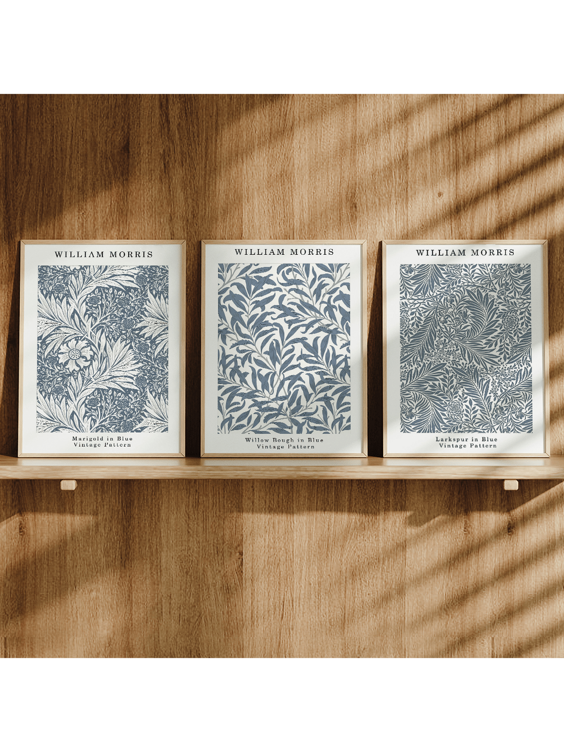 Bring a splash of whimsy to your walls with this Elegant William Morris Botanical Canvas Set. Featuring charming blue floral designs, it’s the perfect playful twist to freshen up any modern space. Watch your room bloom with style and personality!