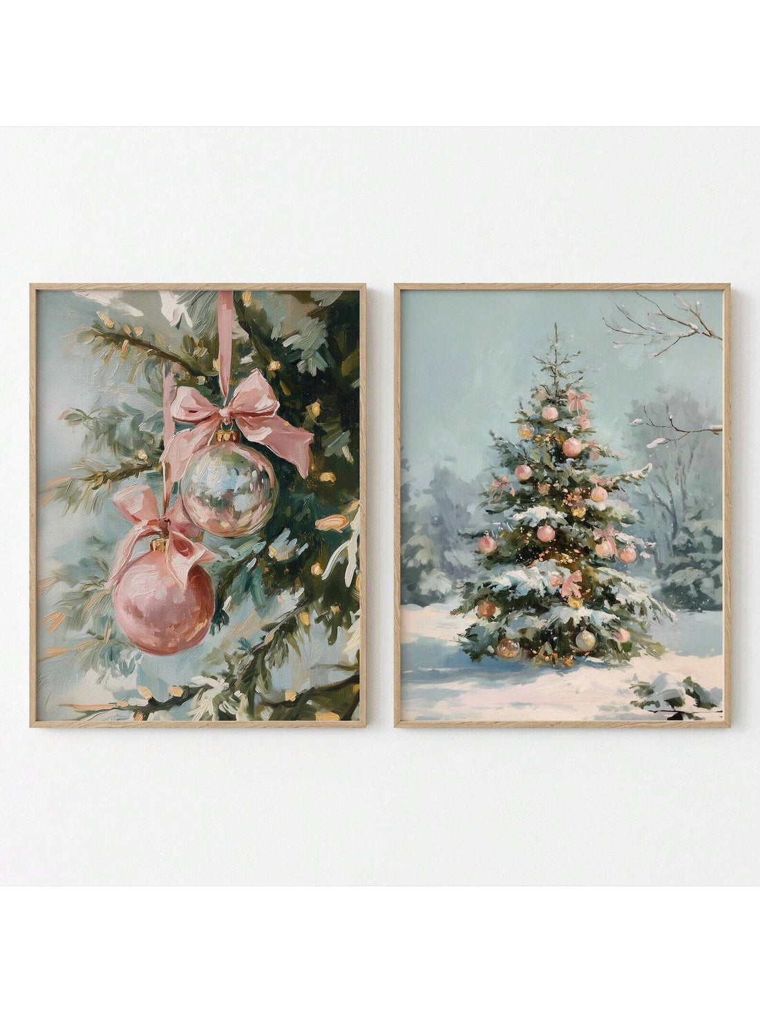 Bring a touch of whimsy to your holiday space with this Vintage Pink Christmas Wall Art. Featuring charming rosy hues on unframed canvas, it’s perfect for adding cozy charm without breaking the bank. Easily pair it with your favorite decorations to create a festive vibe that’s both playful and warm this season.