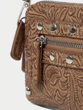 Brown crossbody bag perfect for holidays, party and travel