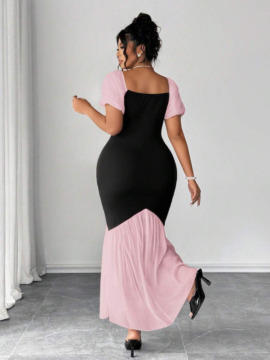 Embrace your inner Wednesday Addams with this striking black mesh puff sleeve dress from the Kooky Elegance Collection. The dramatic puffed sleeves add a touch of gothic glamour, while the sheer mesh fabric creates an edgy, sophisticated silhouette. Perfect for anyone who loves dark academia vibes and moody aesthetics. Whether you're channeling mysterious elegance or making a bold fashion statement, this dress delivers the perfect blend of playful drama and timeless style. Dress it up for special occasions 