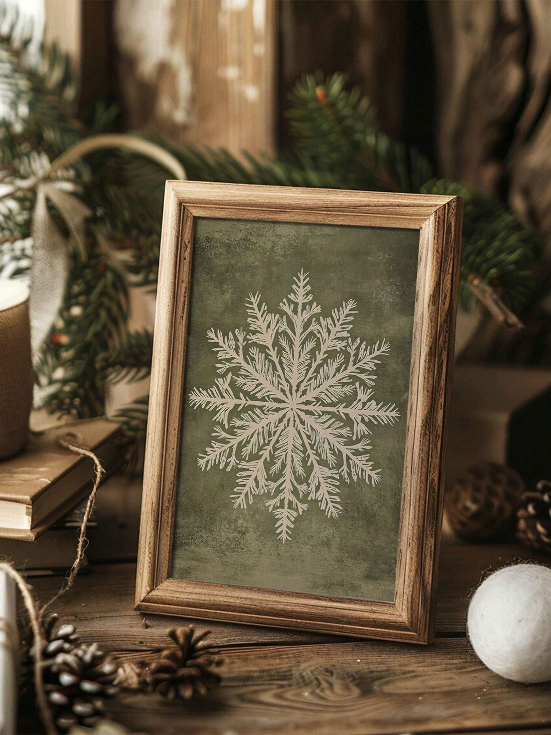 Bring a frosty dose of nostalgia to your walls with this charming retro Christmas snowflake canvas art. Perfect for spreading holiday cheer in any room, this stylish piece captures the magic of vintage winter aesthetics with its whimsical snowflake design. Whether you're decorating your home, office, or festive gathering space, this canvas adds instant seasonal warmth and character. Its timeless appeal makes it an ideal gift for anyone who loves classic holiday vibes and unique wall decor that sparks conver