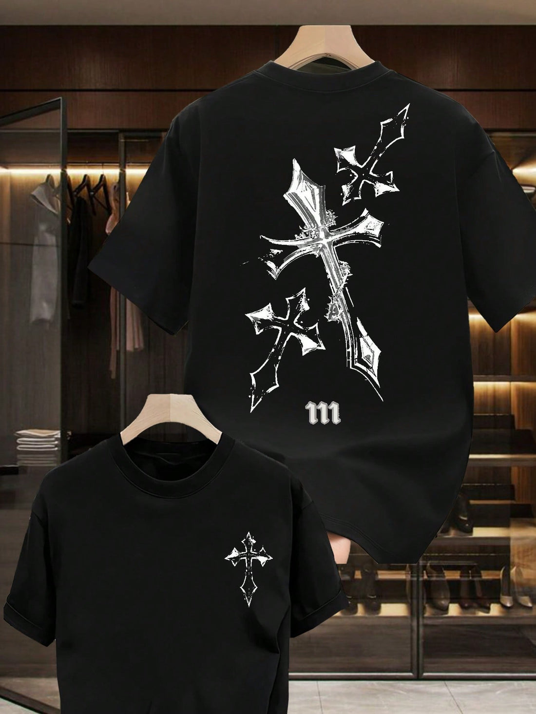 Step up your style game with this playful, 100% cotton graphic tee made just for men. Super soft and comfy, its classic crew neck fits perfectly for daily adventures or dancing at your favorite festival. Whether out and about or just hanging, this shirt adds a splash of fun to any outfit!