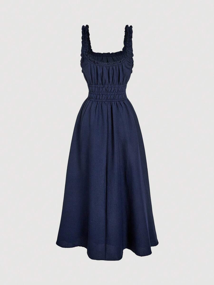 Exude Timeless Charm with Our Elegant Polka Dot Bow Ruched Dress!

Embrace a classic yet playful aesthetic with this stunning polka dot masterpiece. Designed to blend vintage-inspired romance with a modern, flattering fit, this dress is your go-to choice for sun-drenched getaways and vibrant summer celebrations.

Iconic Polka Dot Pattern: The timeless polka dot print offers a sophisticated yet whimsical look that never goes out of style, making it a standout piece for any wardrobe.



Charming Bow Detail: F