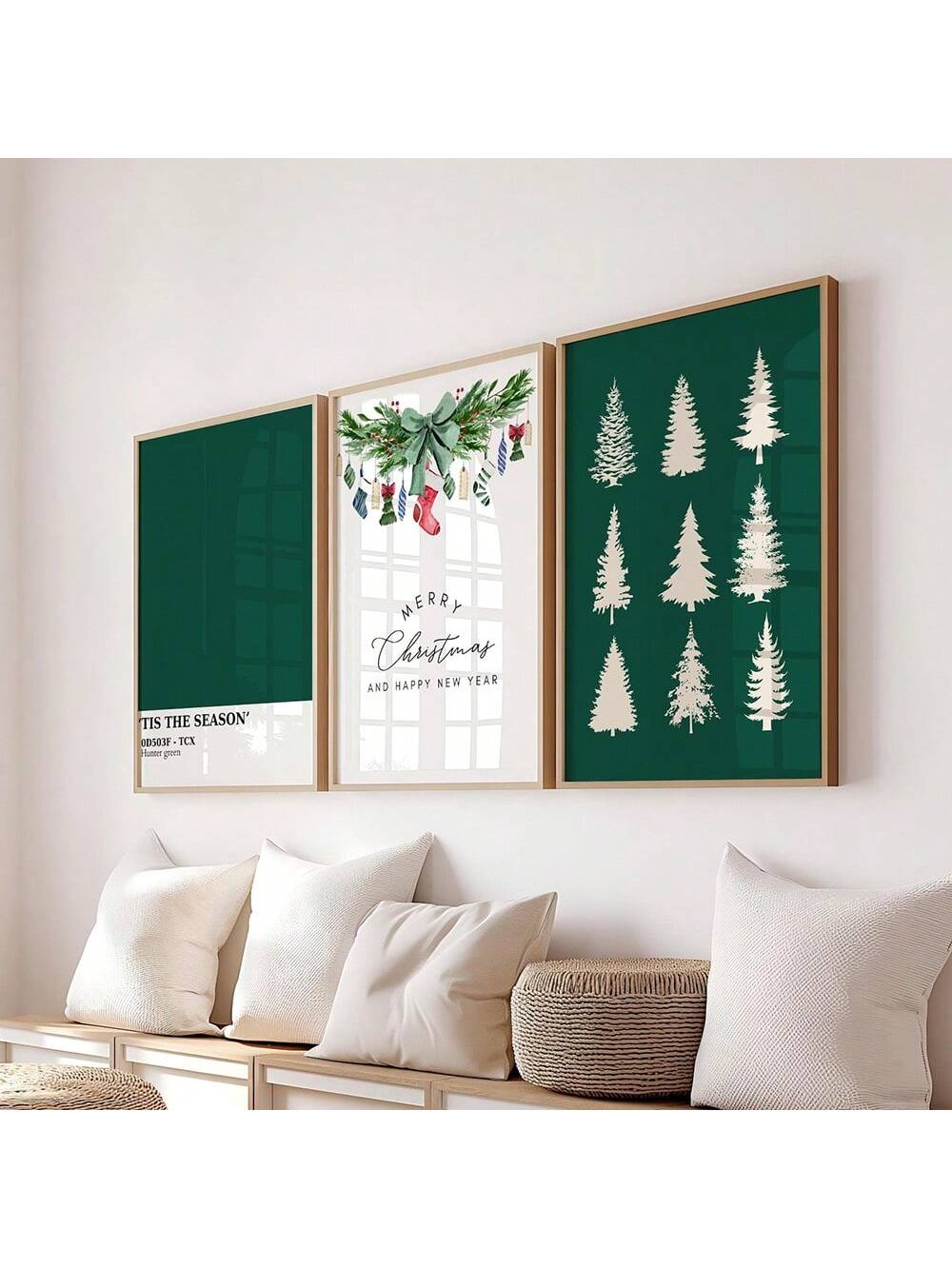 Add a festive sparkle to any space with these Charming Merry Christmas Canvas Prints! Perfect for living rooms, bedrooms, or college apartments, they bring holiday cheer to your walls with playful and colorful designs. Easy to hang and sure to brighten your home, these prints make every room feel merry and bright throughout the season.