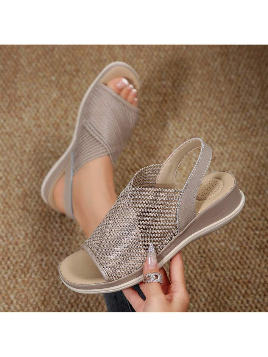 Step into sunshine with these lightweight open toe summer sandals designed just for women who love comfort and style. Their non-slip rubber sole keeps you steady on your feet, whether you’re strolling the boardwalk or dancing at a backyard party. Perfect for warm days, these sandals let your feet breathe while adding a splash of fun to your outfit. Ready, set, summer!