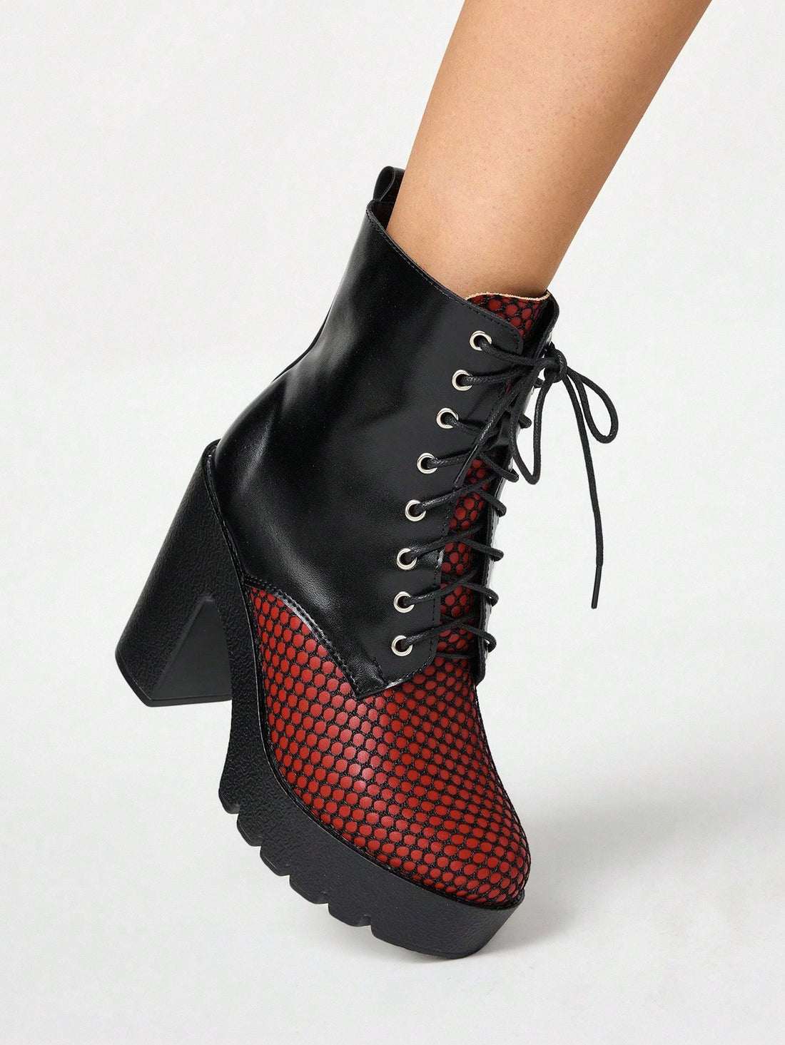 Step out with attitude in these Stylish Grunge Punk Gothic Chunky Heel Platform Boots for Women. Whether you're hitting a party or just owning your daily vibe, these boots add a bold edge and confident flair to any outfit. With their chunky heel and platform design, they deliver comfort while making every step a statement. Perfect for those who love to mix style with a little rebellious spirit.