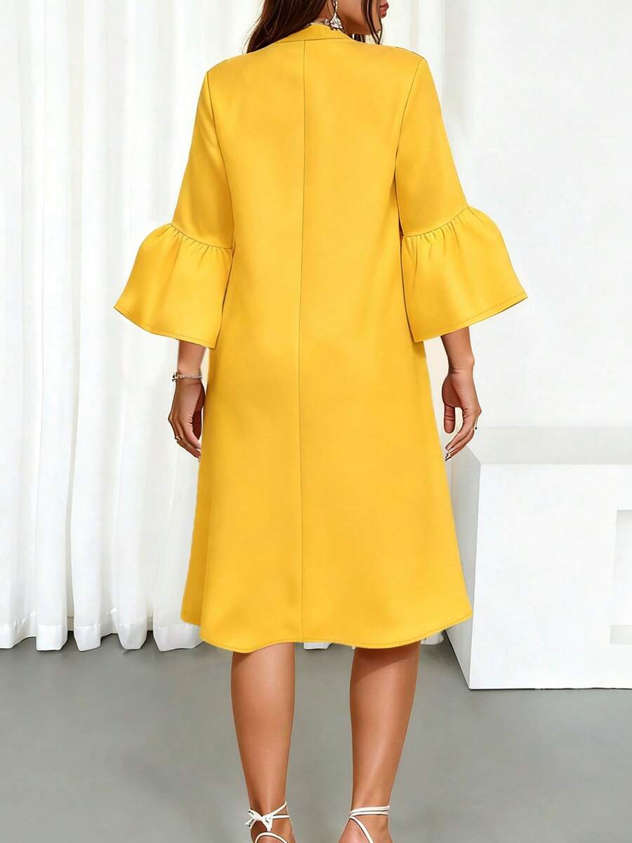 Timeless Elegance: Clasi Spring/Summer Plain Color Formal Dress
