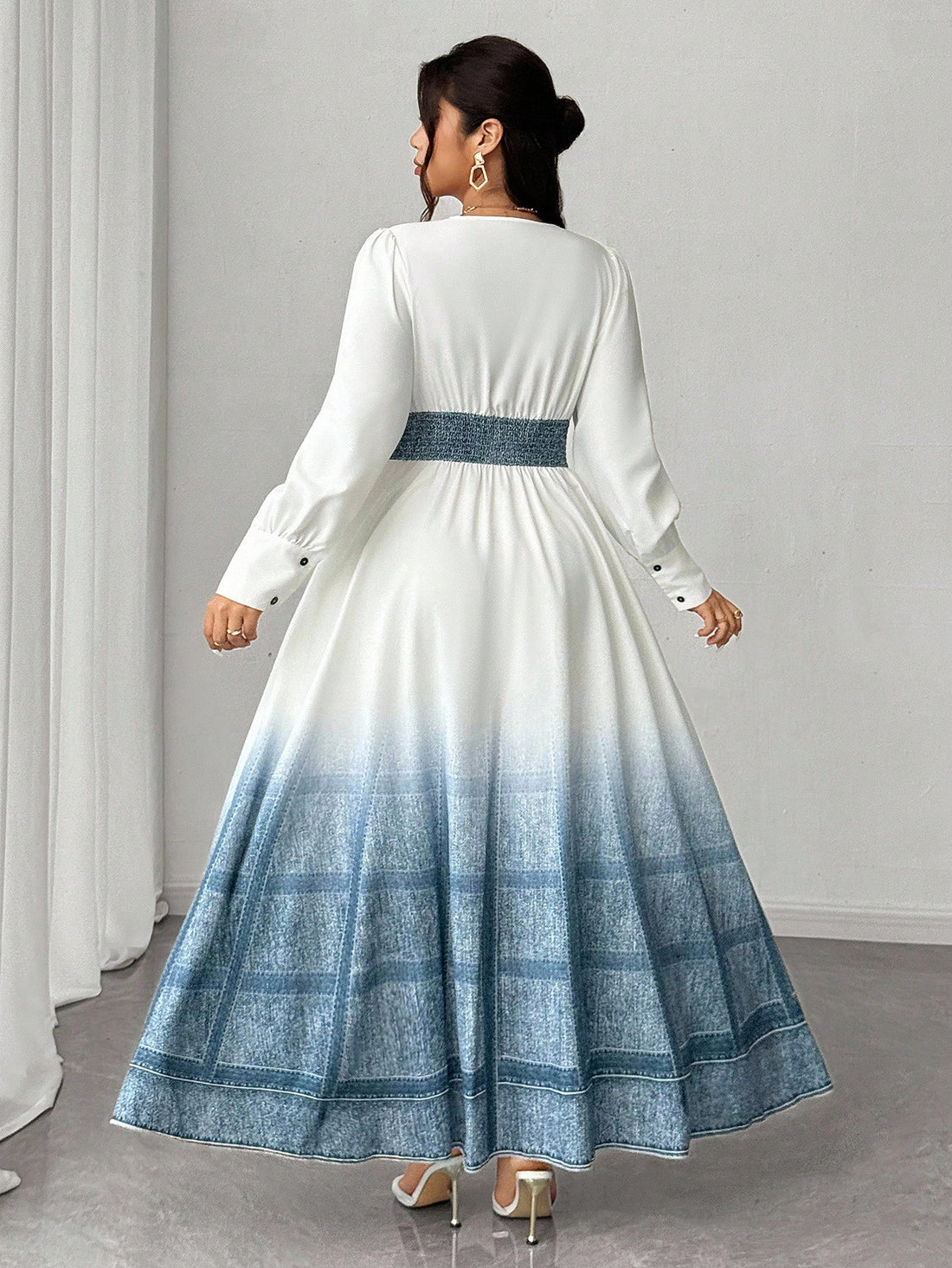 Step into Y2K nostalgia with this stunning floral maxi dress designed for curves and confidence. The elegant waist-cinching details create a flattering silhouette that celebrates your shape, while the vibrant floral print brings personality to any occasion. Perfect for parties, date nights, or elevated everyday looks, this plus-size piece transitions seamlessly from season to season. Slip it on and feel the magic of early-2000s glamour reimagined for modern style lovers.