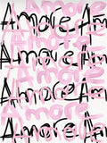 Fashion-inspired pink zebra print for bedroom or boutique