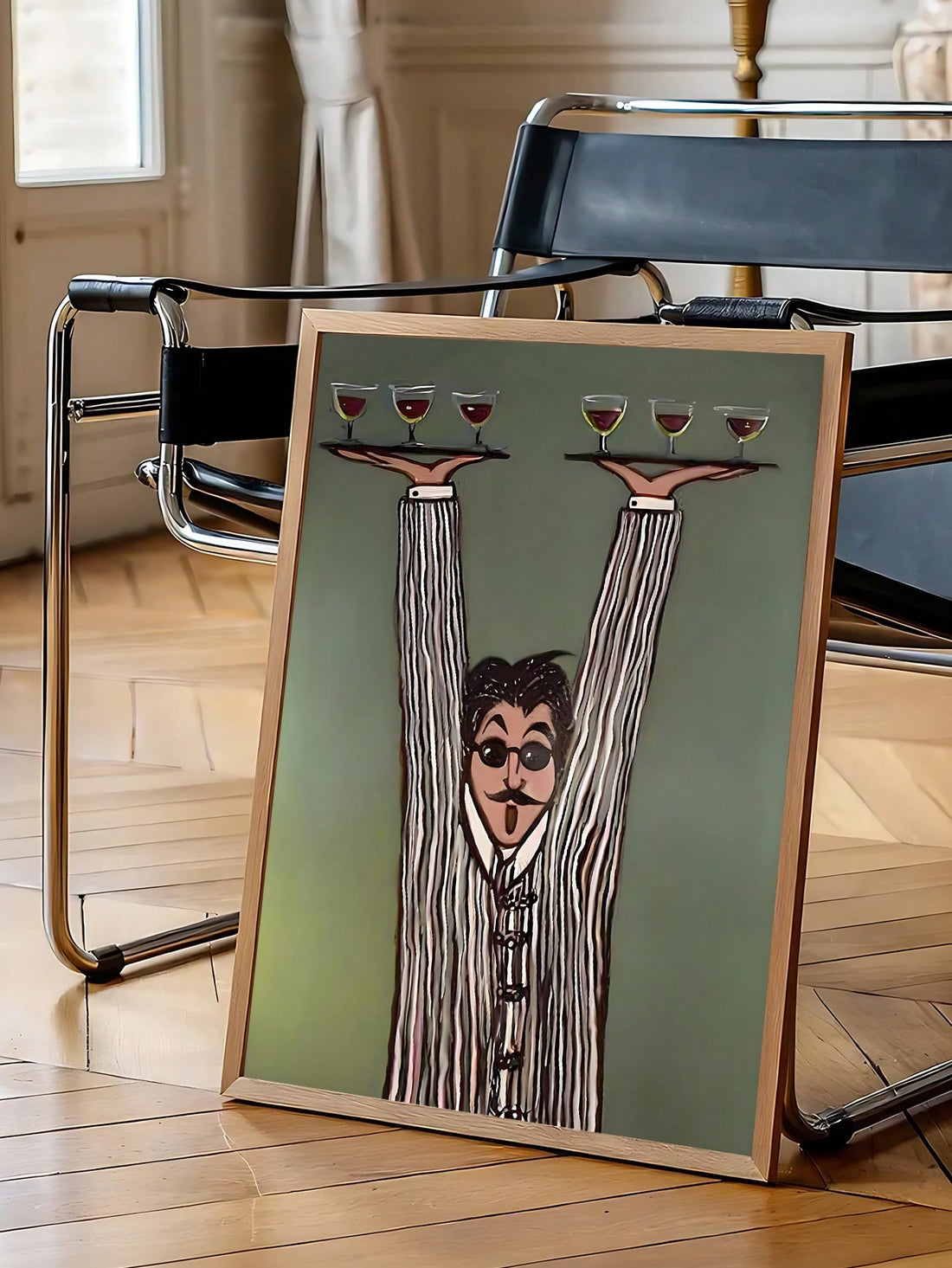 Add a splash of fun to your home or bar with this Vintage Cocktail Canvas Poster. Featuring witty bartender humor and classic cocktail illustrations, it's the perfect conversation starter. Lightweight and durable, this wall art brings a playful vibe to any space while celebrating your love for timeless drinks. Cheers to stylish decor with a sense of humor!