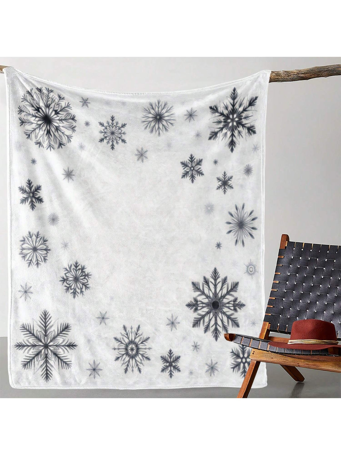 Wrap yourself in warmth and whimsy with our Snowflake Print Flannel Blanket. This soft, cozy throw adds a playful touch to any room while keeping you snug through every season. Available in multiple colors, it’s perfect for chilly evenings, nap times, or movie marathons. Snuggle up and let the snowflakes bring a little magic to your comfort zone!