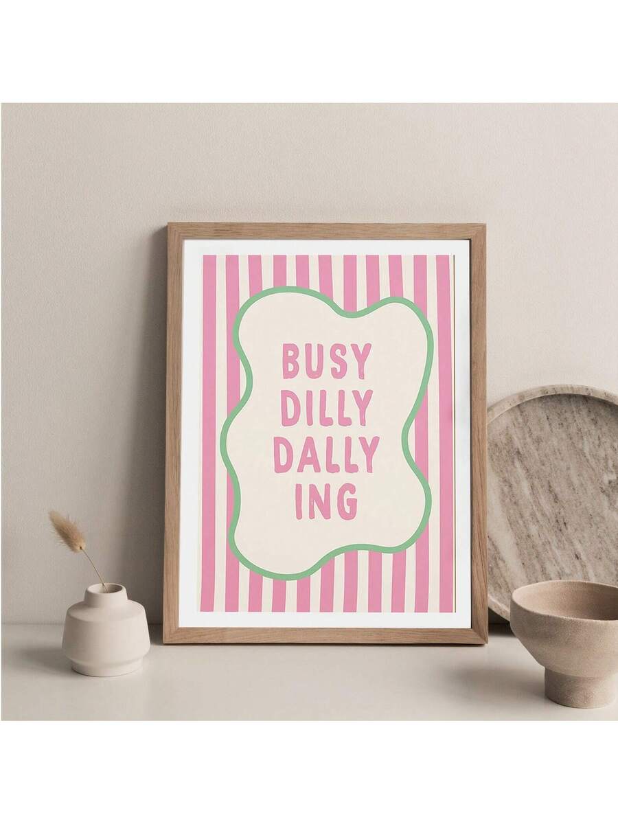 Transform your space with this vibrant frameless wall art featuring the empowering message "They Built a Life They Loved." The eye-catching pink and red stripe design brings instant personality to bedrooms, dorms, and party spaces. Perfect for anyone who loves bold, girly aesthetics and needs a daily dose of inspiration. No frame required—just hang and let your walls do the talking. A fun, affordable way to celebrate self-love and ambition in style.