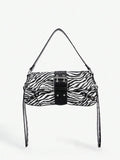 Studded baguette shoulder bag product view 17