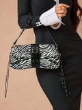 Studded baguette shoulder bag product view 18