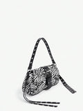 Studded baguette shoulder bag product view 19